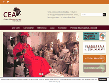Tablet Screenshot of centredestudisafricans.org